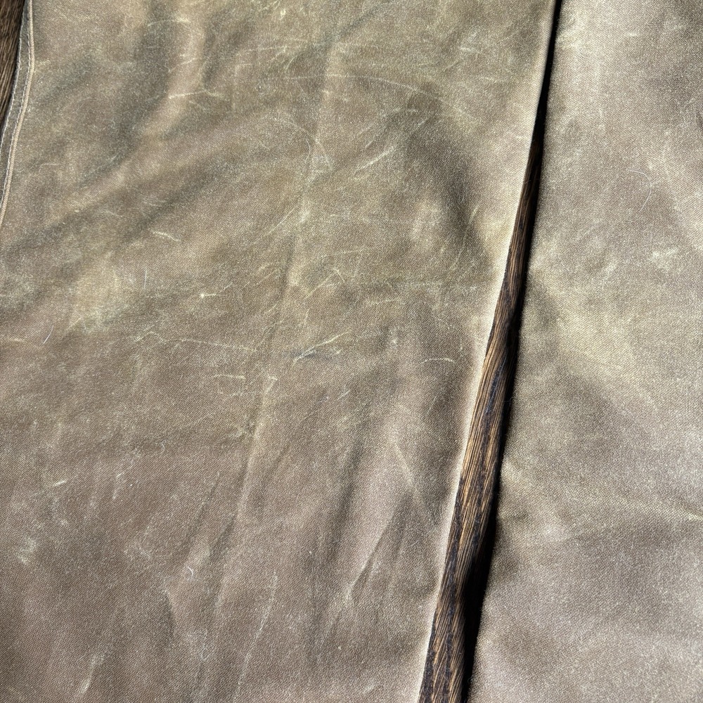Filson 20007 Single Tin Cloth Chaps Waxed Canvas Hunting Brush Pants Outdoor S-M - Picture 4 of 9